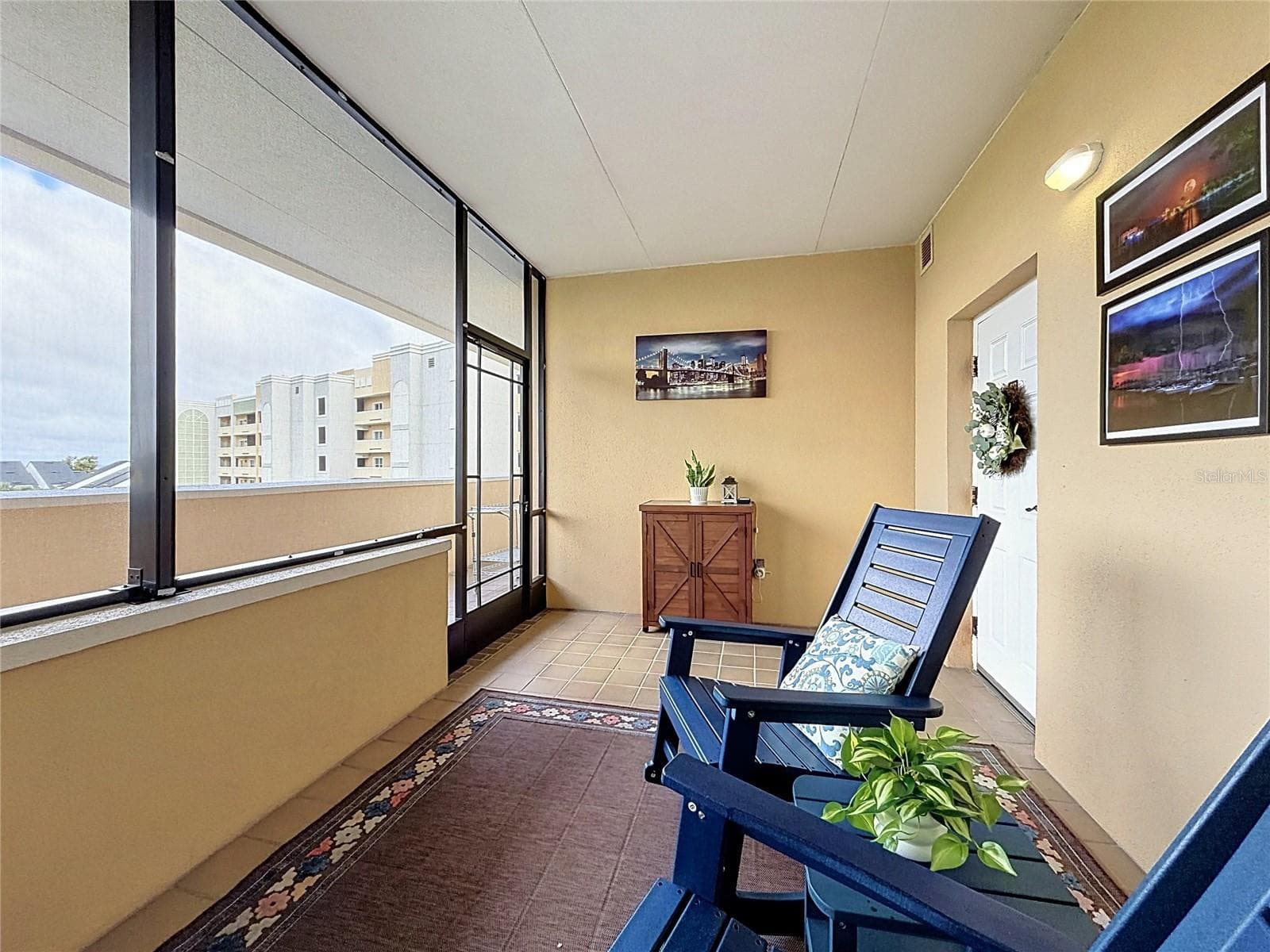 Screened Patio Entrance to Unit #413 - 225 W SEMINOLE BLVD #413, SANFORD