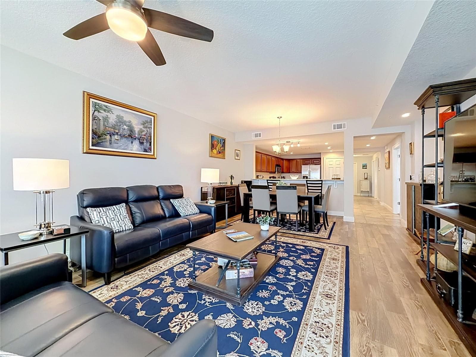 Open Space looking back at Family Room, Dining Room and Kitchen - 225 W SEMINOLE BLVD #413, SANFORD