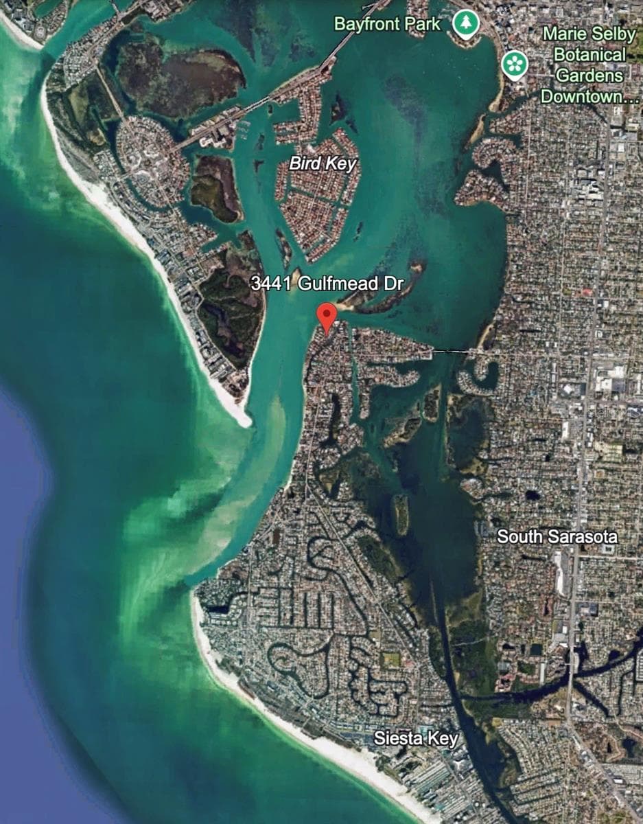 Boat out with no bridges, to the gulf. - 3441 GULFMEAD DR, SARASOTA