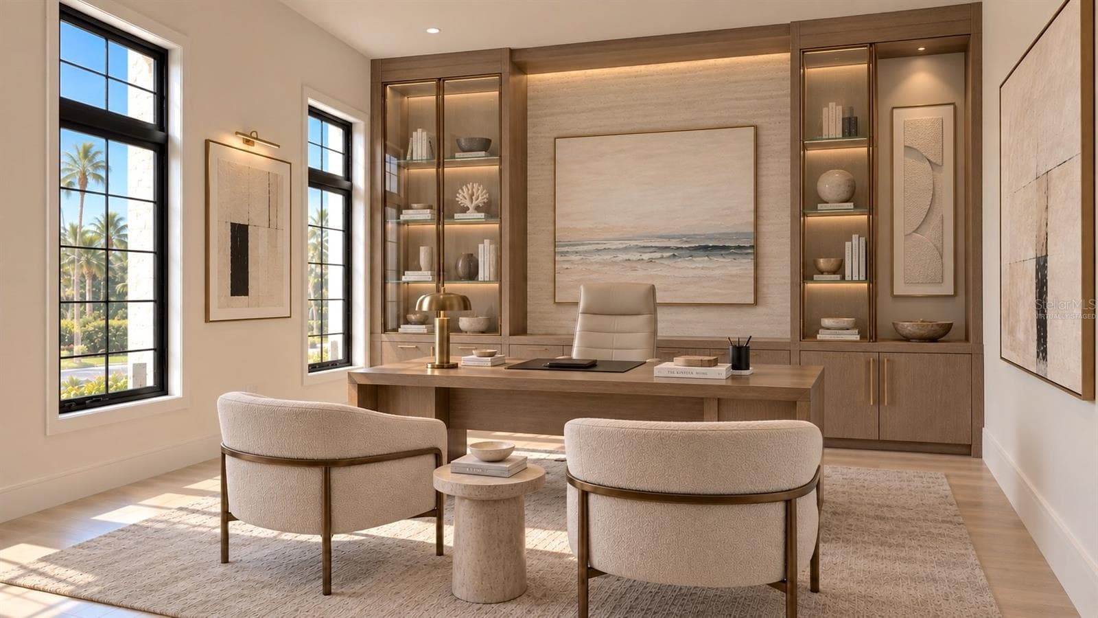 Home office option. Virtually staged. - 3441 GULFMEAD DR, SARASOTA