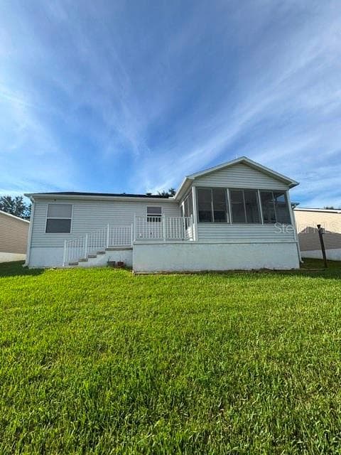 Backyard - 287 MERCER WAY, THE VILLAGES
