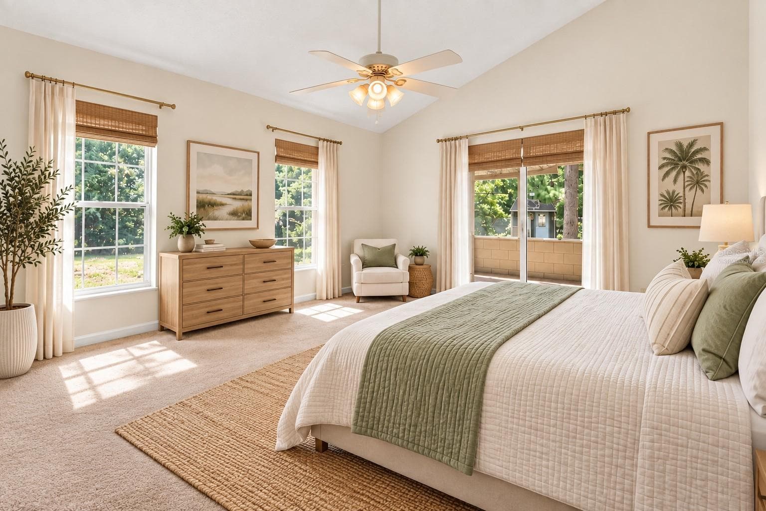 VIRTUALLY STAGED - Primary Bedroom - 37130 COUNTY ROAD 439, EUSTIS