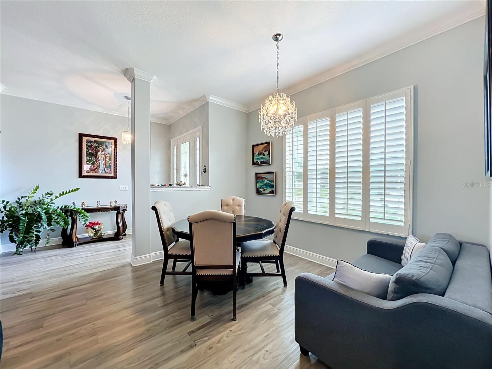 Dining room space - 2595 JOLENA DR, MELBOURNE
