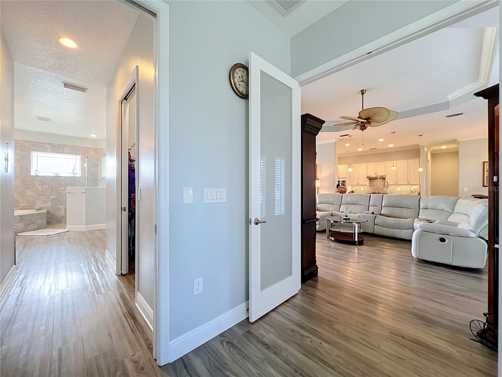 French doors to living space - 2595 JOLENA DR, MELBOURNE