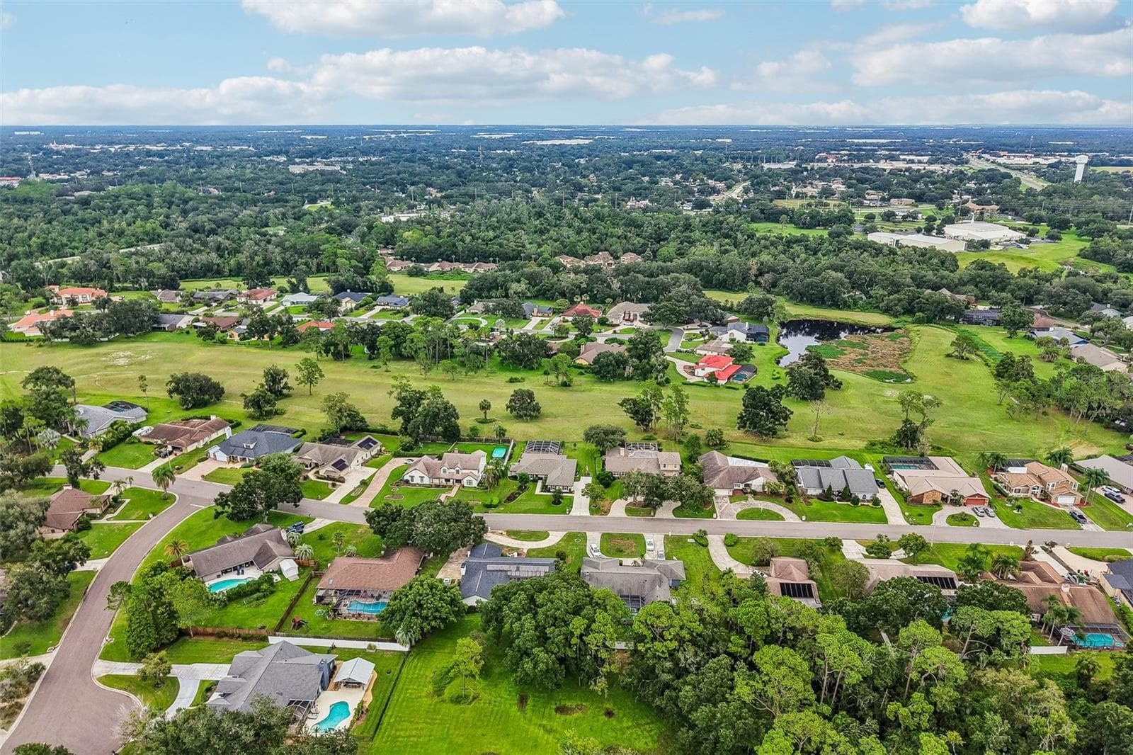Community Amenities - a lot of natural space due to the now closed golf course! - 3503 OAK CLUB CT, PLANT CITY