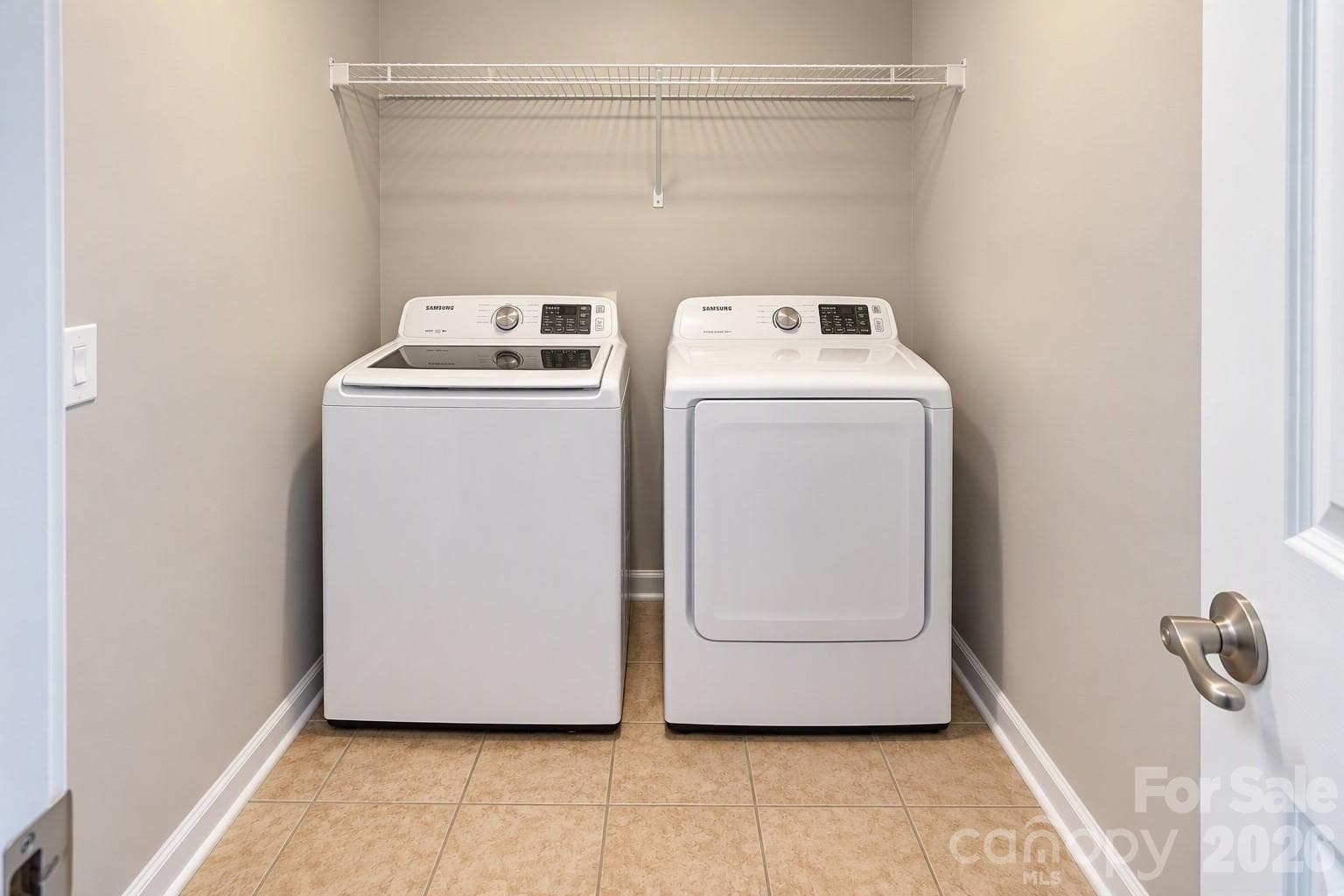 Laundry Closet - 1645 Fleetwood Drive, Charlotte