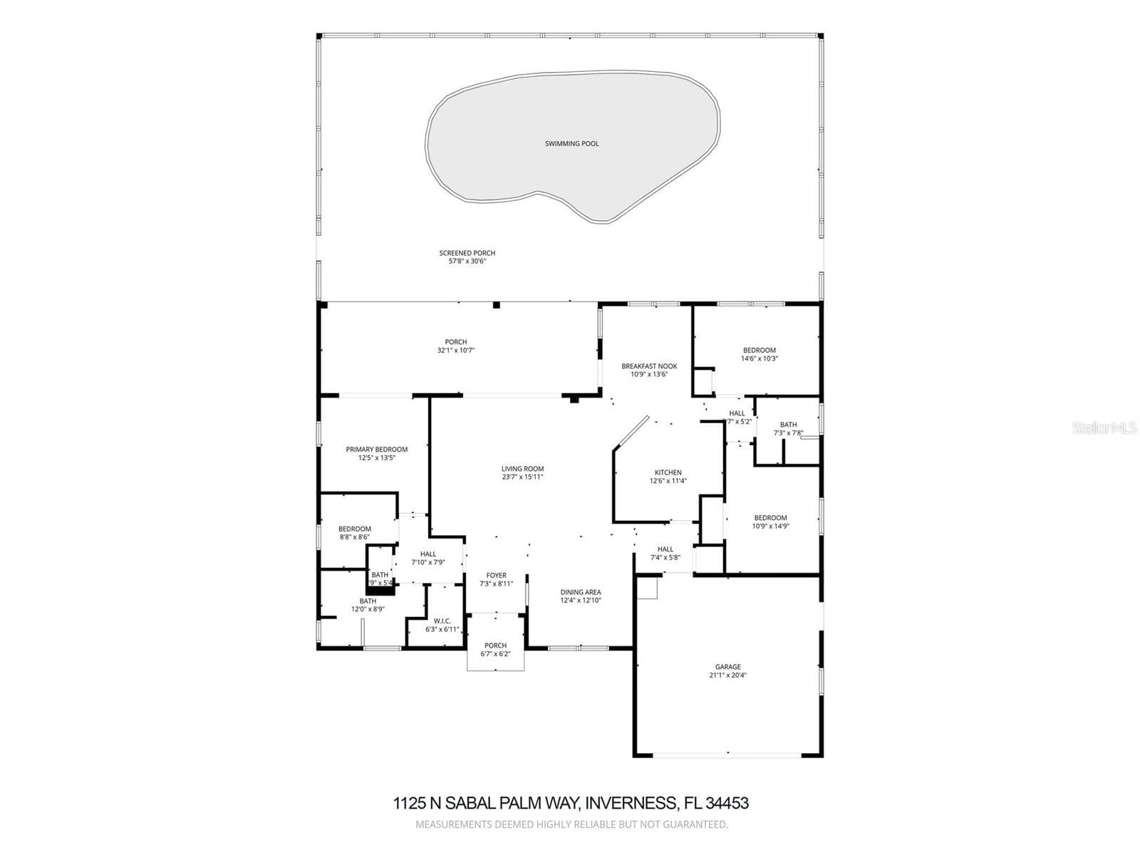 Single Family Residence at 1125 N SABAL PALM WAY, INVERNESS, photo 66 of 66