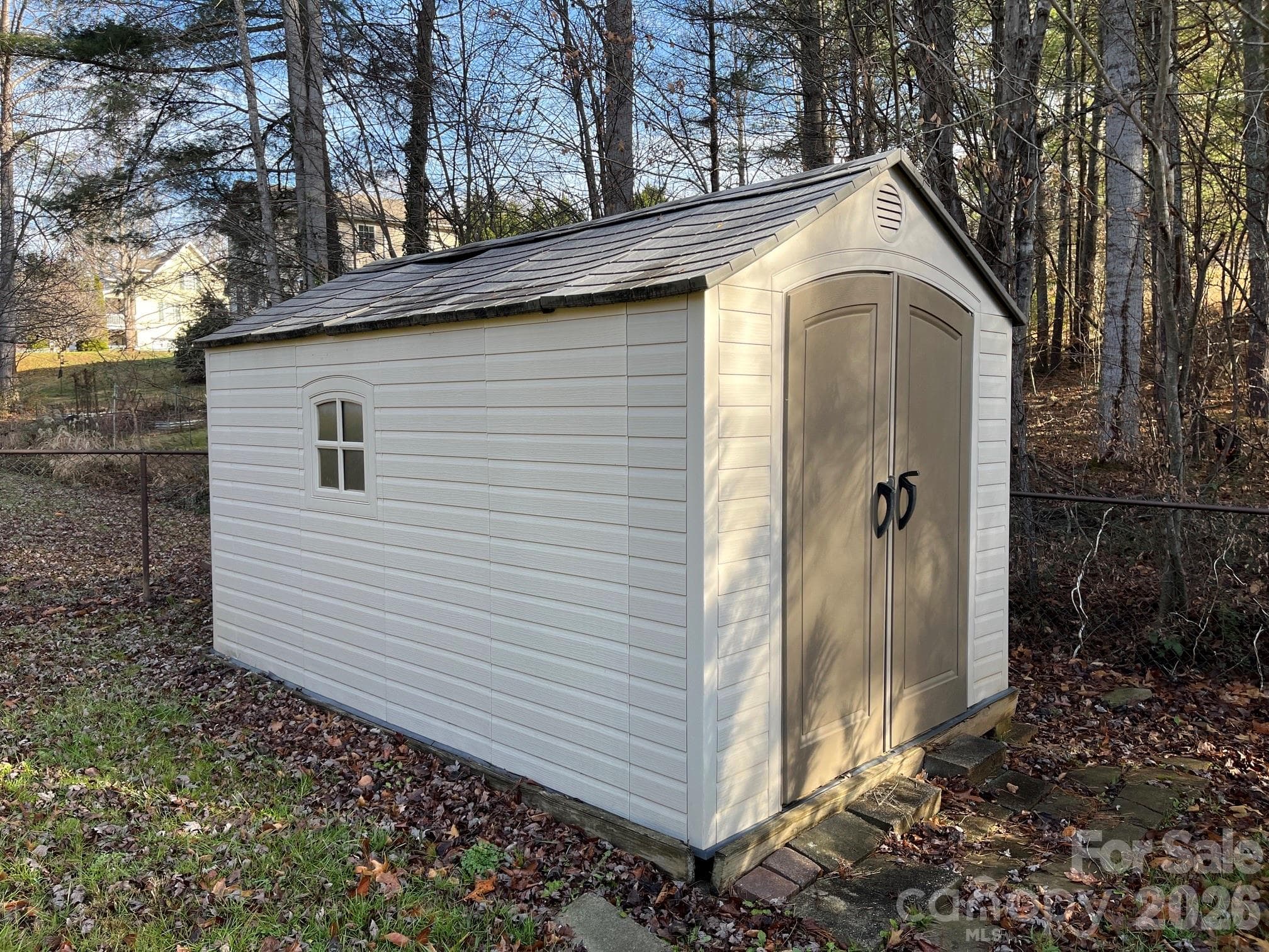 Shed in back yard - 254 Jupiter Road, Weaverville