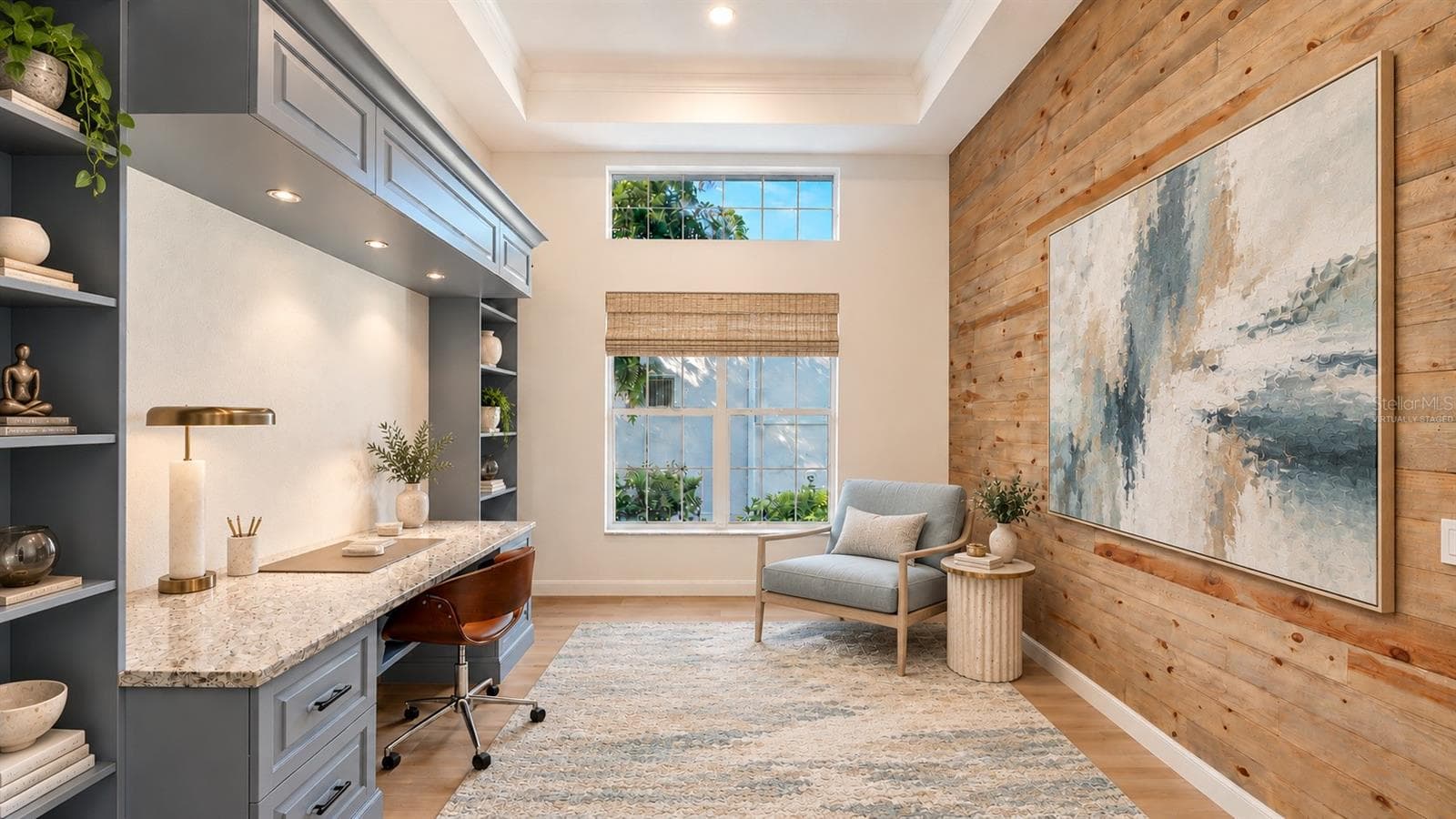 Virtually Staged study - 3617 FAIR OAKS PL, LONGBOAT KEY