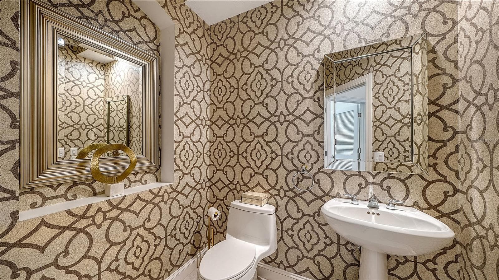powder room - 3617 FAIR OAKS PL, LONGBOAT KEY