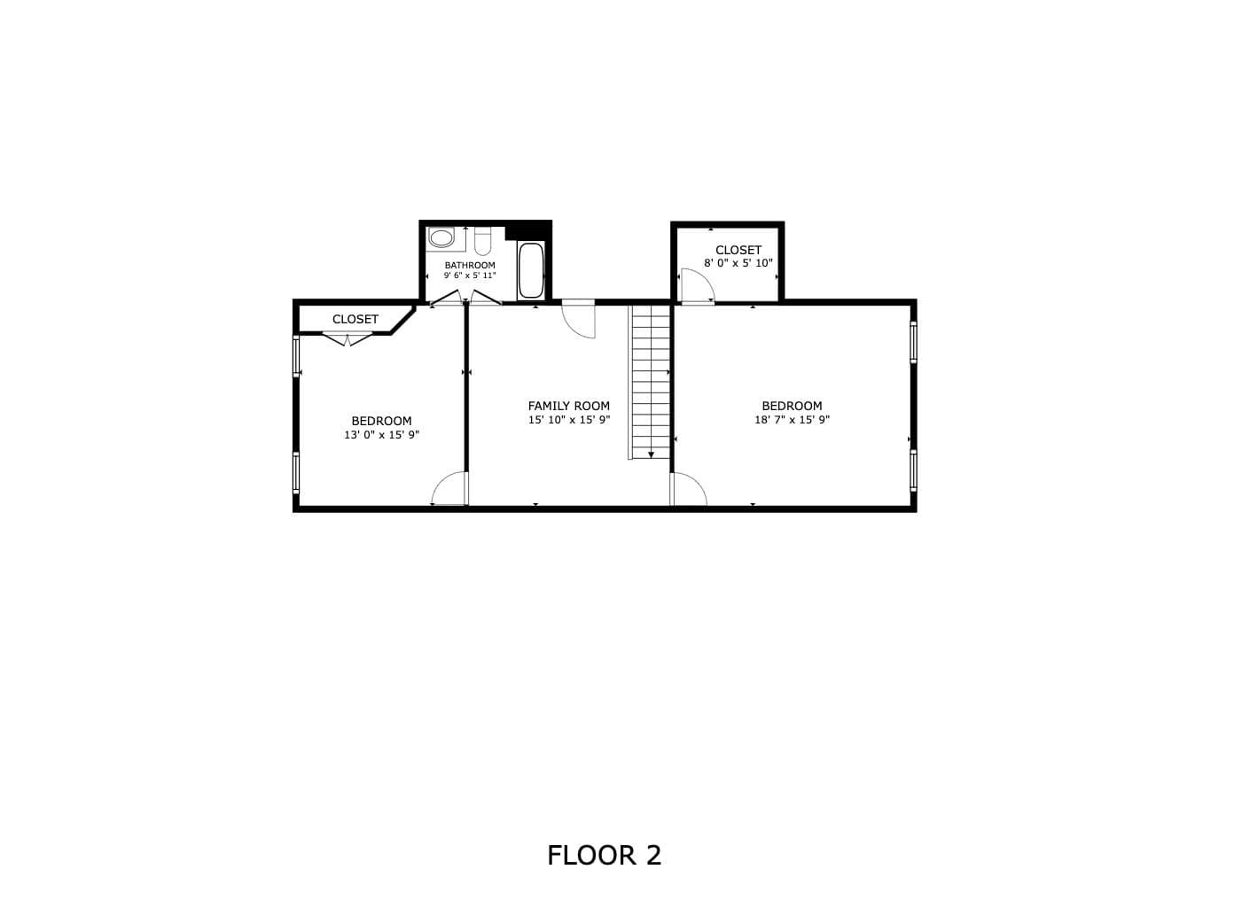 Upper Level Floor Plan - 3467 Calico Branch Road, Indian Land
