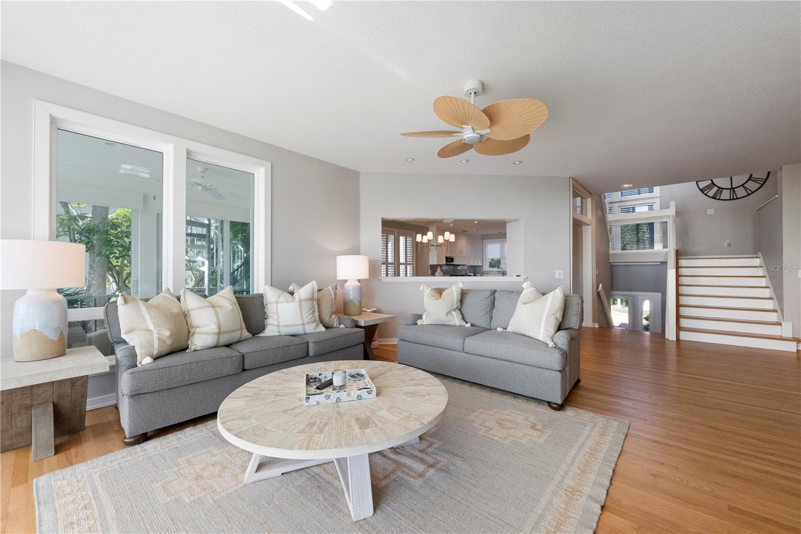 Living room - 319 PILOT POINT LN, BOCA GRANDE