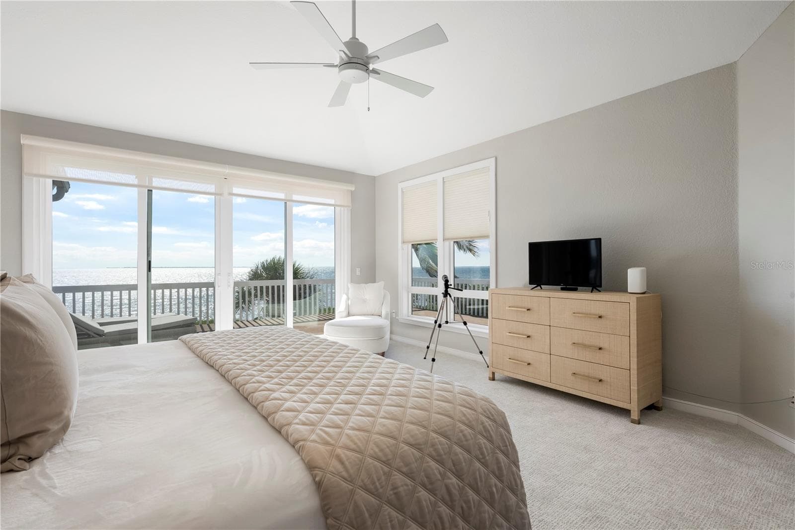 Primary open to deck - 319 PILOT POINT LN, BOCA GRANDE