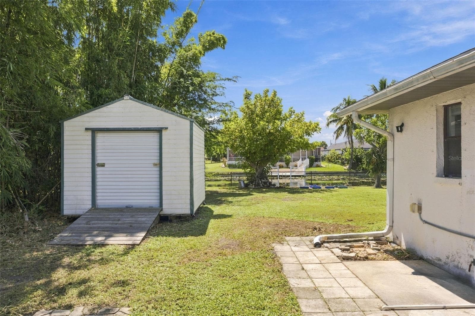 10x10 shed - 1138 SW 12TH TER, CAPE CORAL