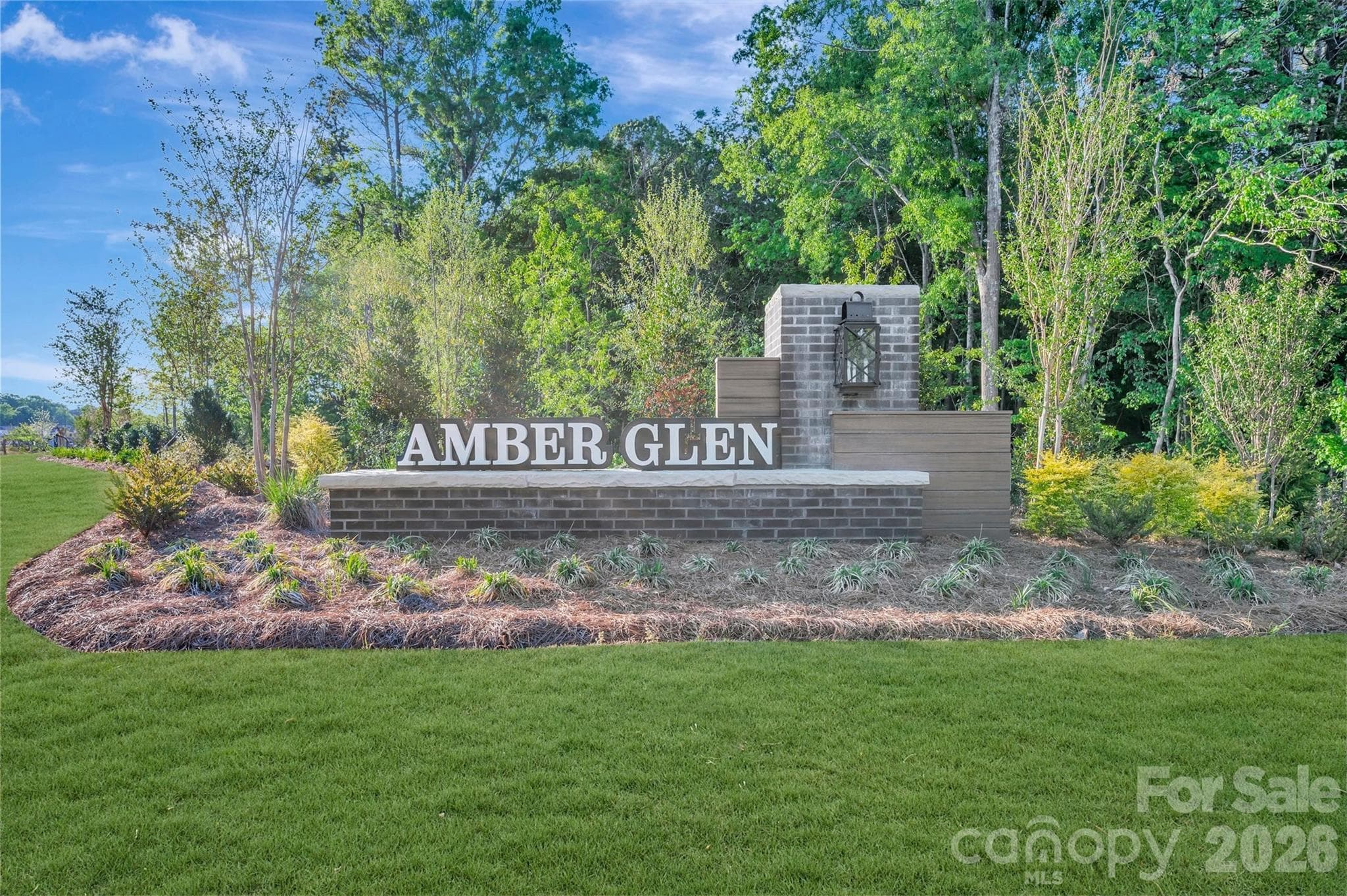 Community sign - 242 Amber Glen Drive, Locust