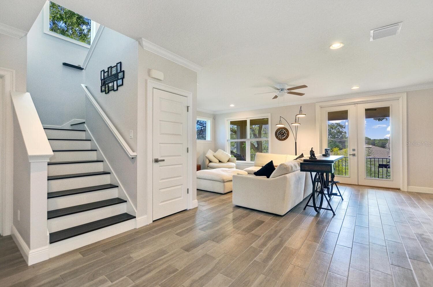 stairs to bedrooms - 7210 S MASCOTTE ST, TAMPA