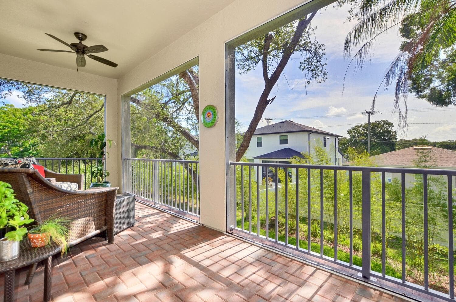 balcony off living - 7210 S MASCOTTE ST, TAMPA