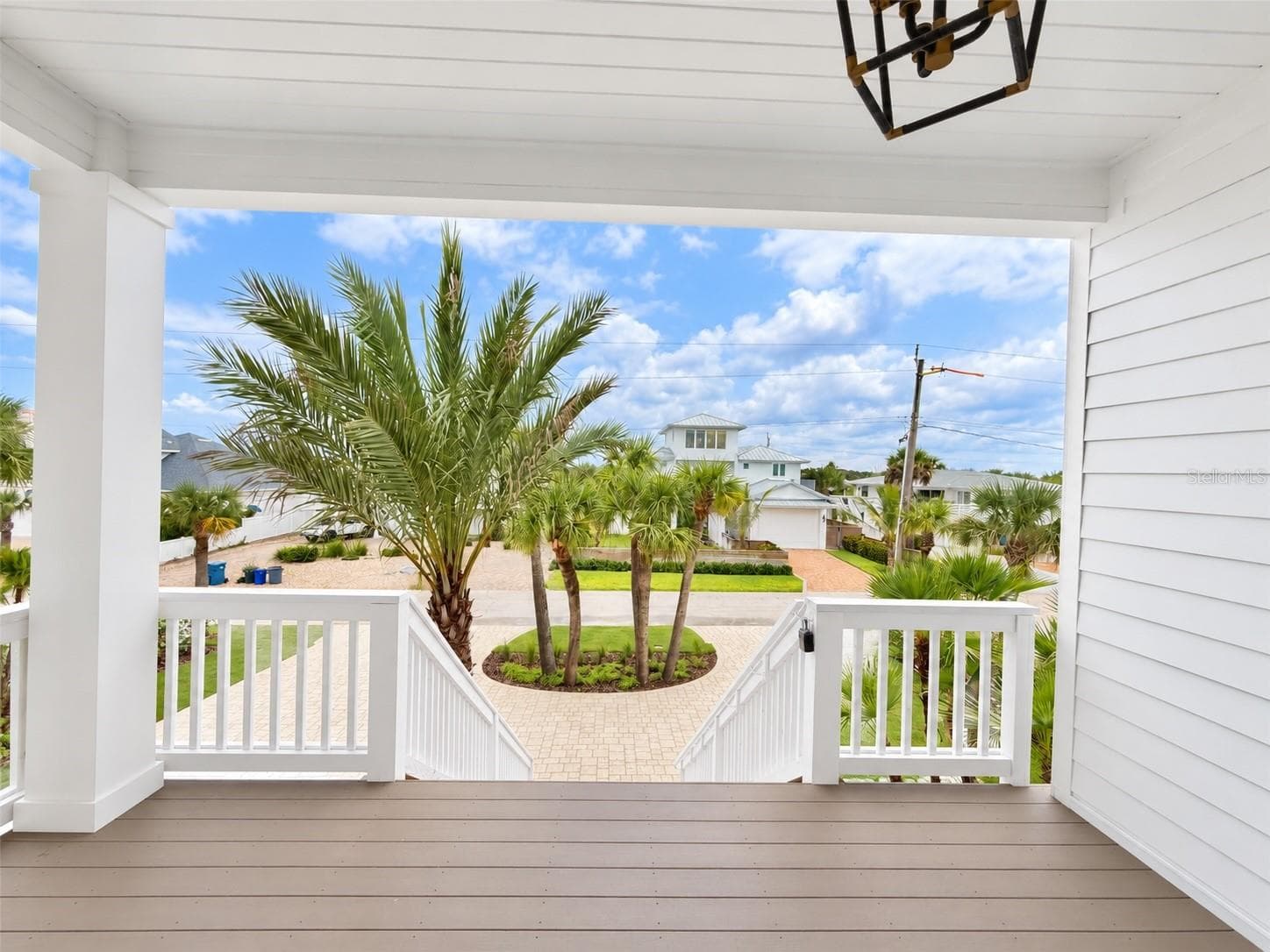 2nd Floor Covered Entry Landing - 4643 VAN KLEECK DR, NEW SMYRNA BEACH