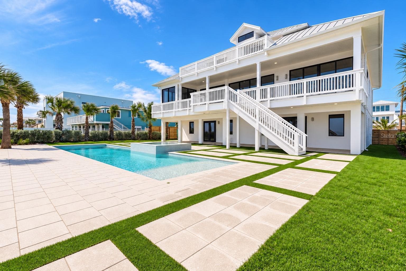 Back of Home - 4643 VAN KLEECK DR, NEW SMYRNA BEACH