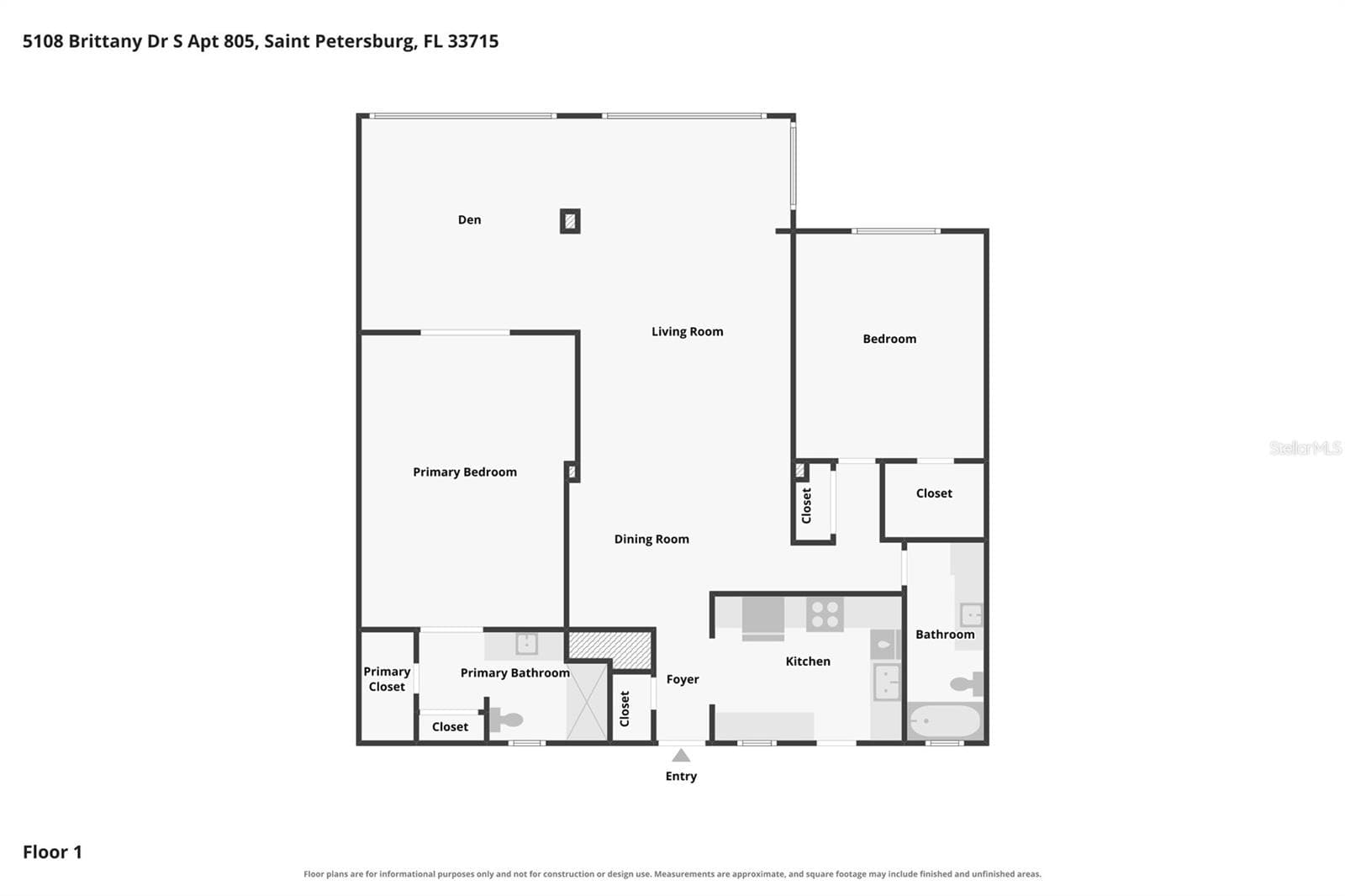 Condominium at 5108 BRITTANY DR S #805, ST PETERSBURG, photo 28 of 28