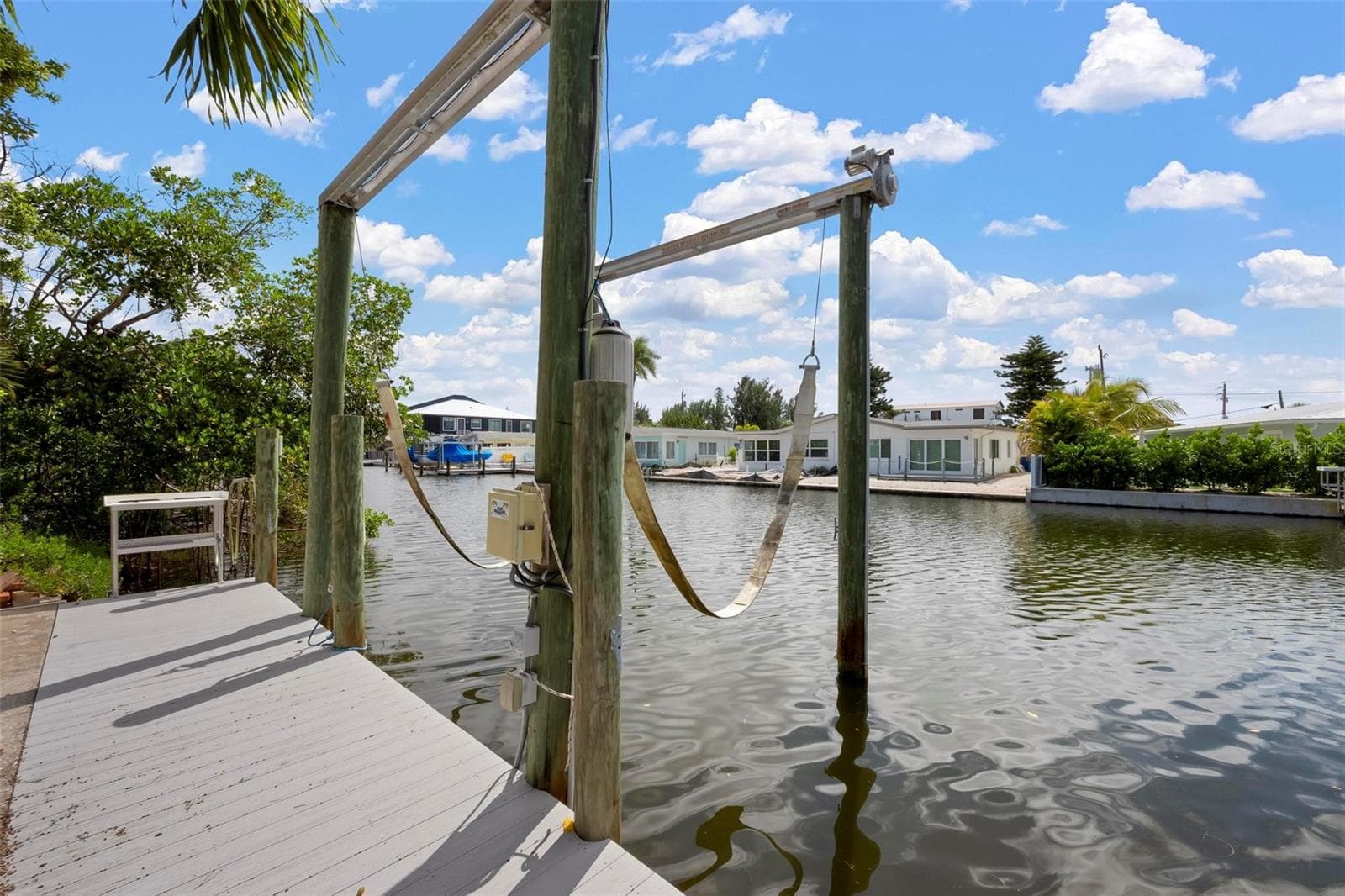 10,000-pound sling boat lift - 503 65TH ST, HOLMES BEACH