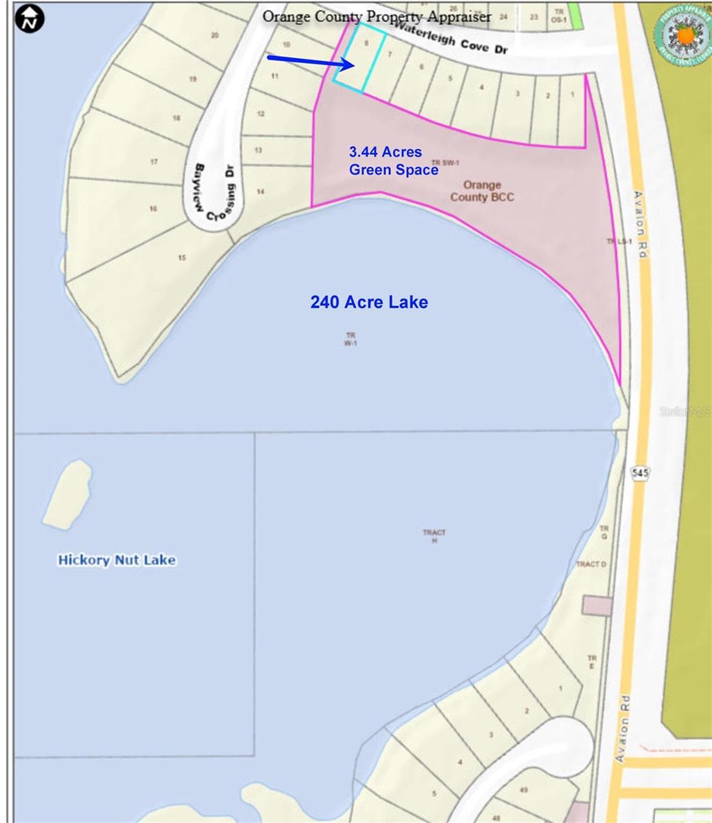 Amazing Views of the cove on Lake Hickory Nut - 15562 WATERLEIGH COVE DR, WINTER GARDEN