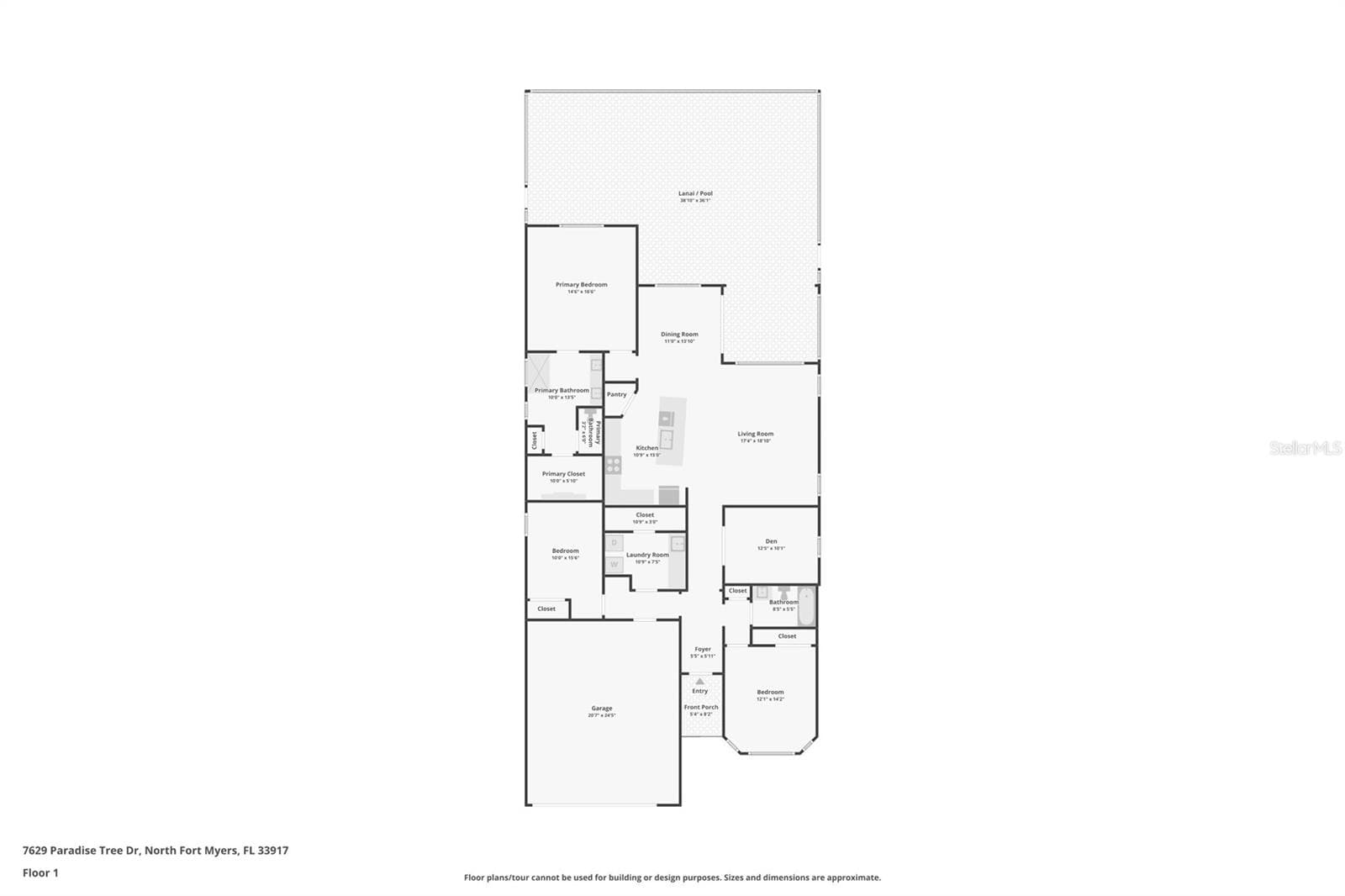 Single Family Residence at 7629 PARADISE TREE DR, NORTH FORT MYERS, photo 41 of 41
