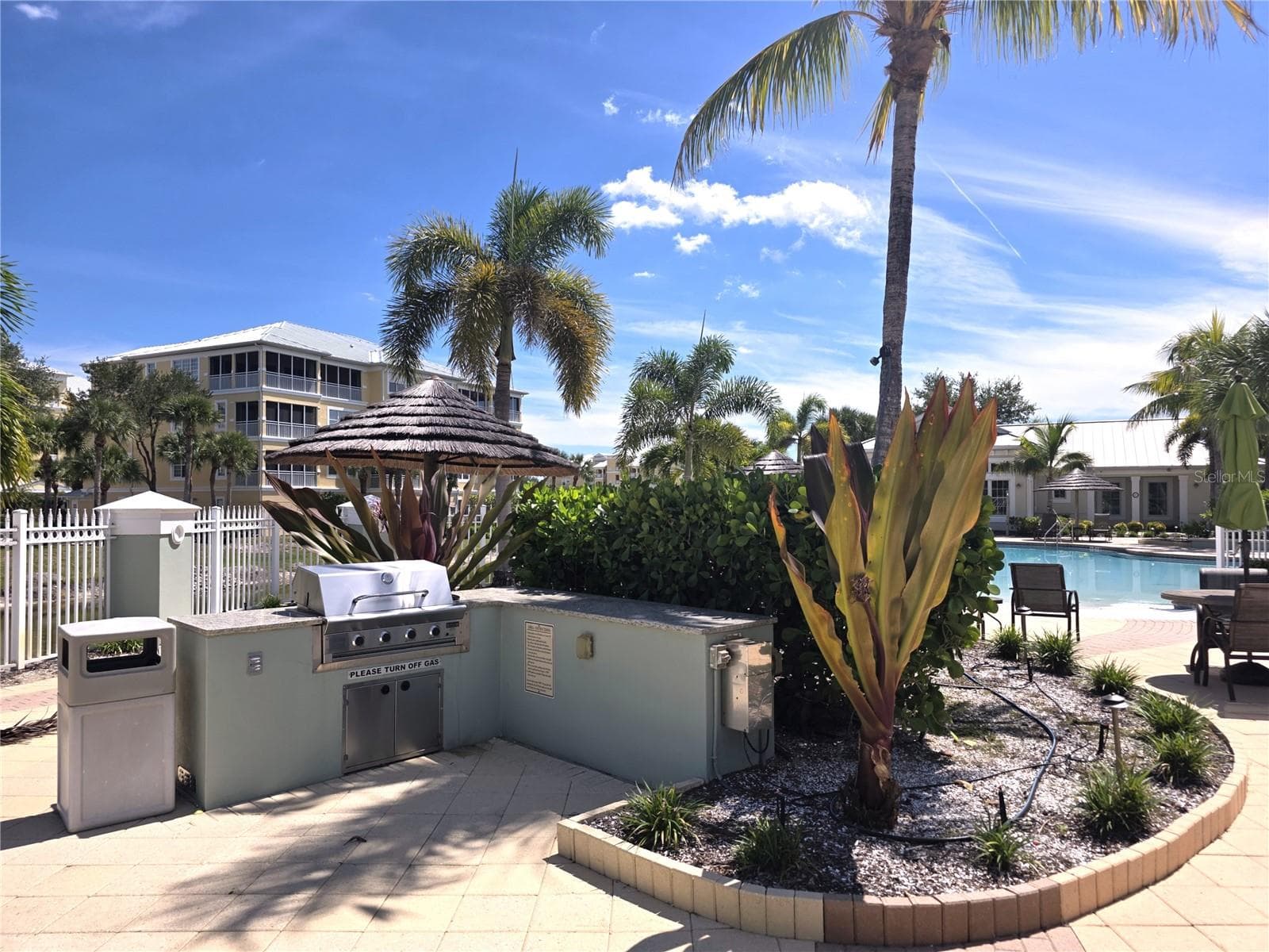 Grilling area at the Club House - 8561 AMBERJACK CIR #302, ENGLEWOOD