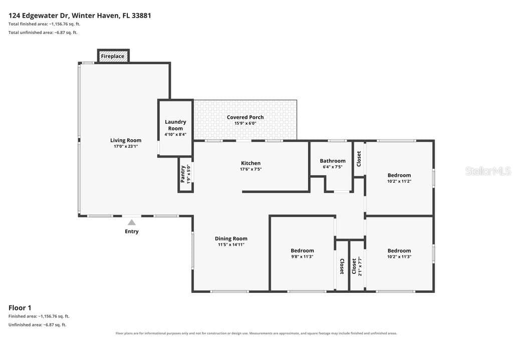 Single Family Residence at 124 EDGEWATER DR, WINTER HAVEN, photo 32 of 39