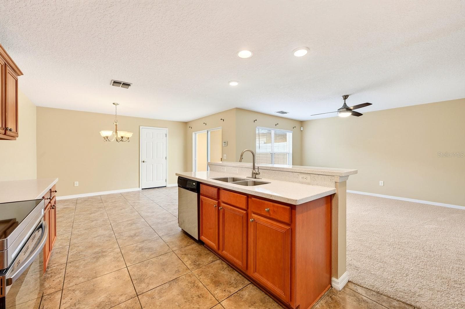 Open to the living and dining area. - 2564 ABEY BLANCO DR, ORLANDO