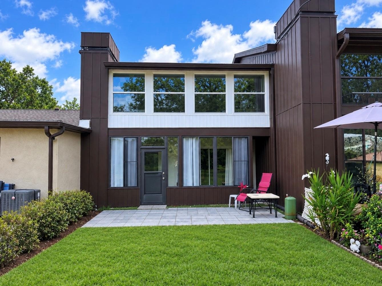 Back outside patio - 693 MIDWAY DR #A, OCALA