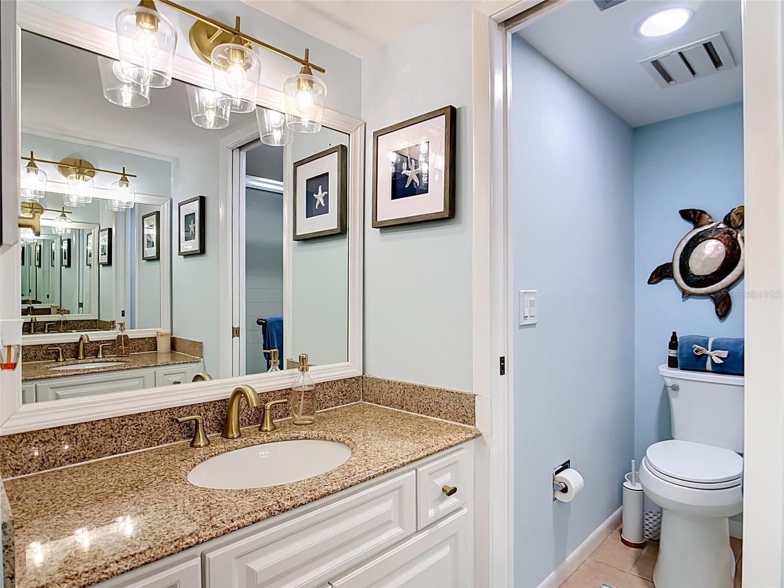 Primary Bathroom - 1551 BEACH RD #205, ENGLEWOOD