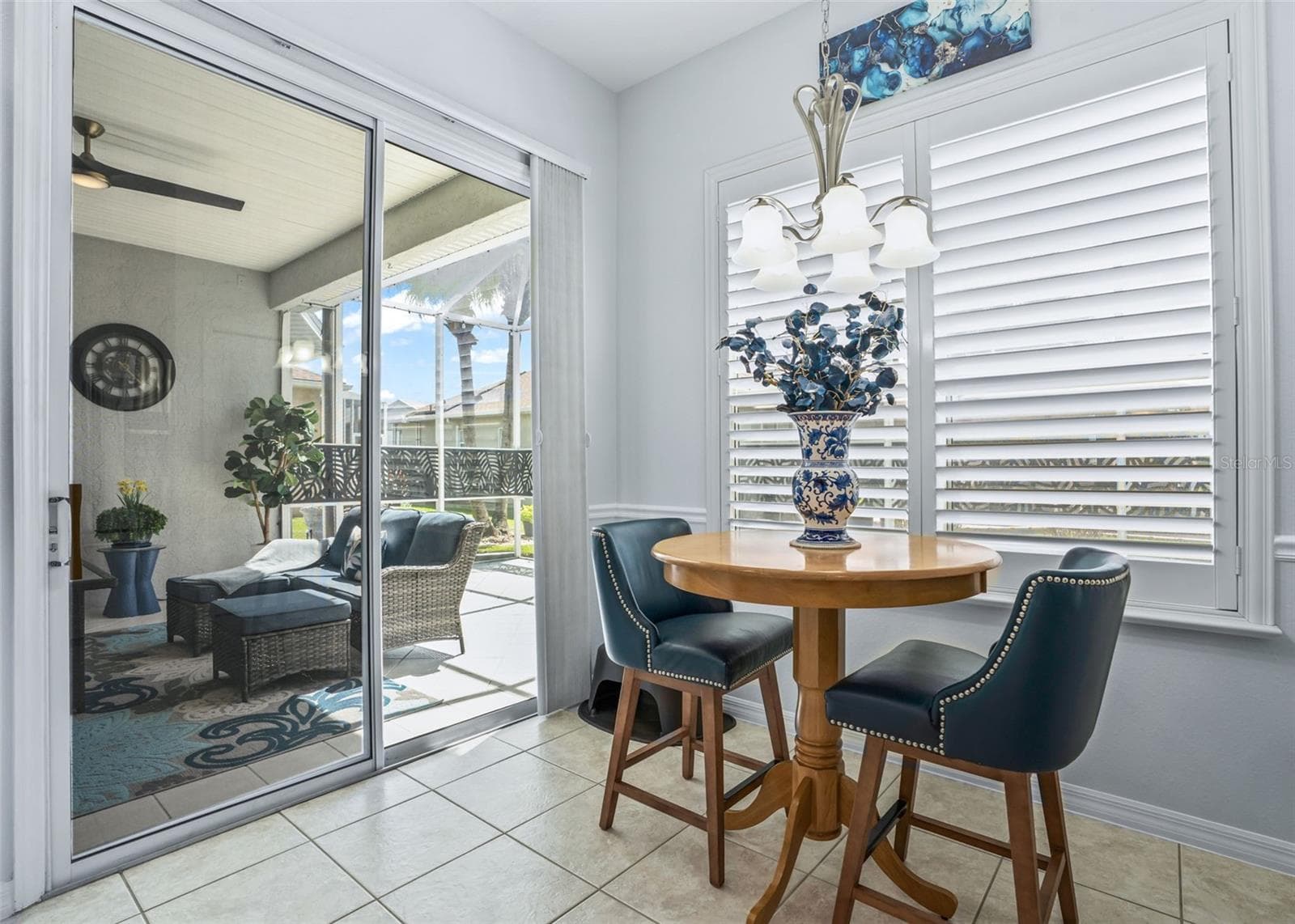Eat in area of kitchen w/access to Lanai - 12056 SE 178TH ST, SUMMERFIELD