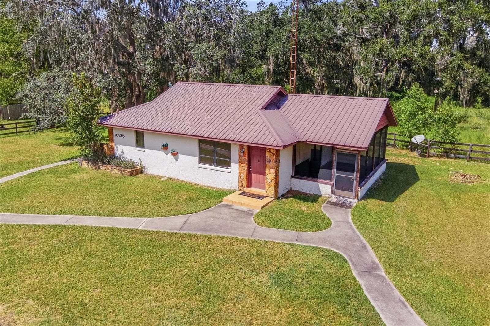 Ariel of guest house - 10131 SE 170TH LN, SUMMERFIELD