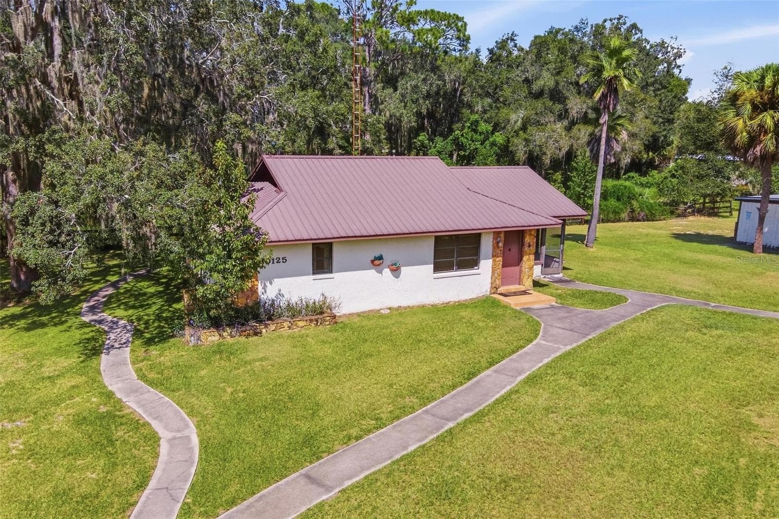 Ariel of guest house - 10131 SE 170TH LN, SUMMERFIELD