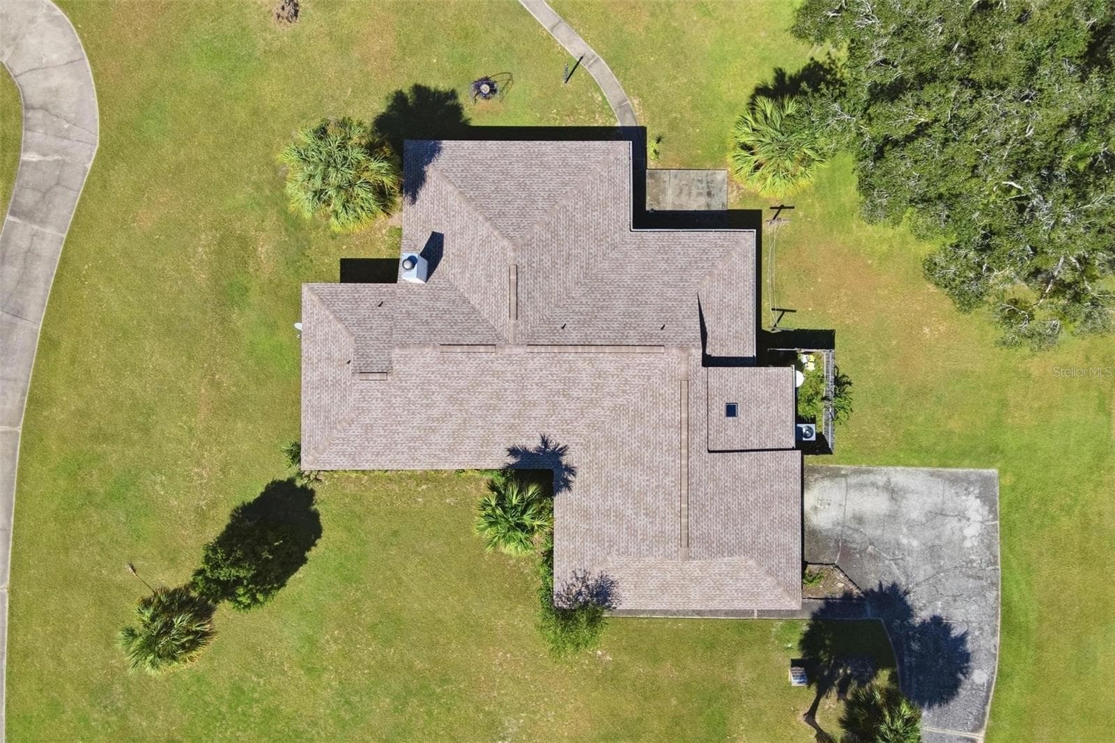 Ariel of new roof. - 10131 SE 170TH LN, SUMMERFIELD