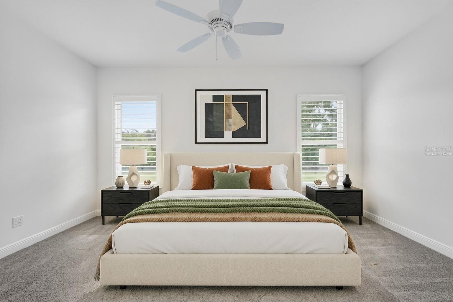 Primary Bedroom-Virtually Staged - 654 SHIVERS LOOP, THE VILLAGES