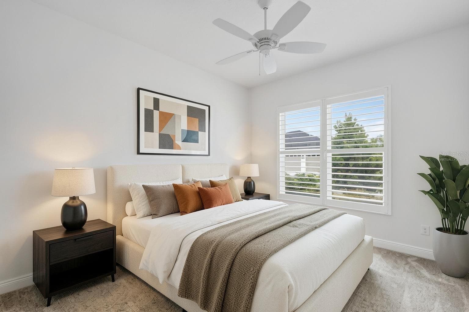 Second Bedroom-Virtually Staged - 654 SHIVERS LOOP, THE VILLAGES