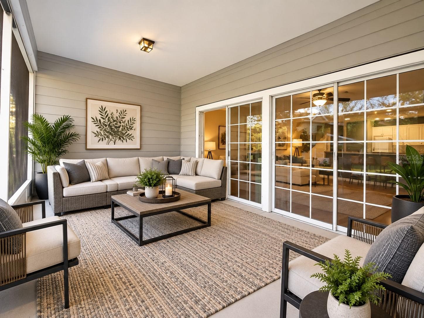 Virtually Staged Patio - 1561 NW 29TH RD #8, GAINESVILLE
