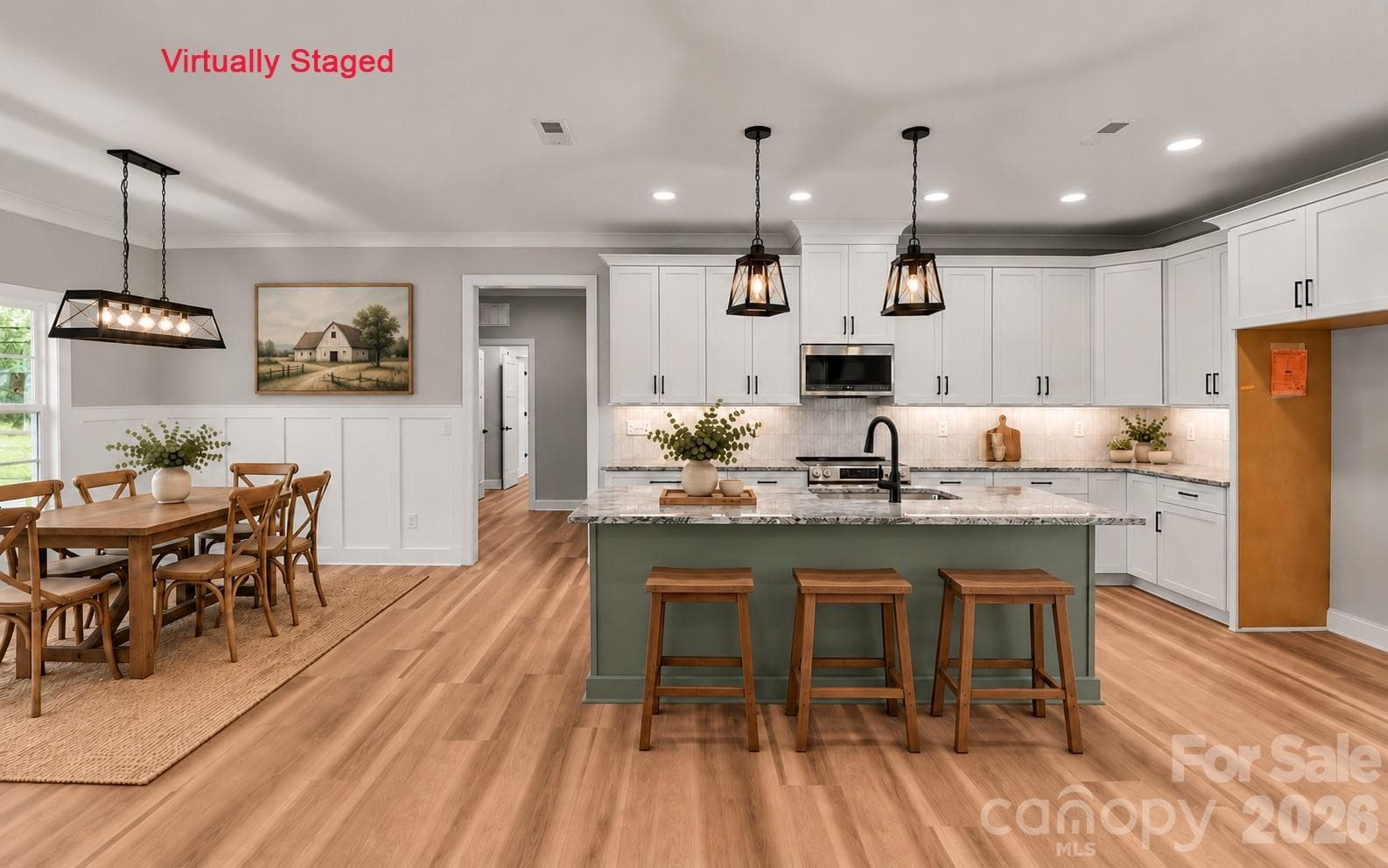 Virtually Staged - 156 Greenhill Road, Mocksville