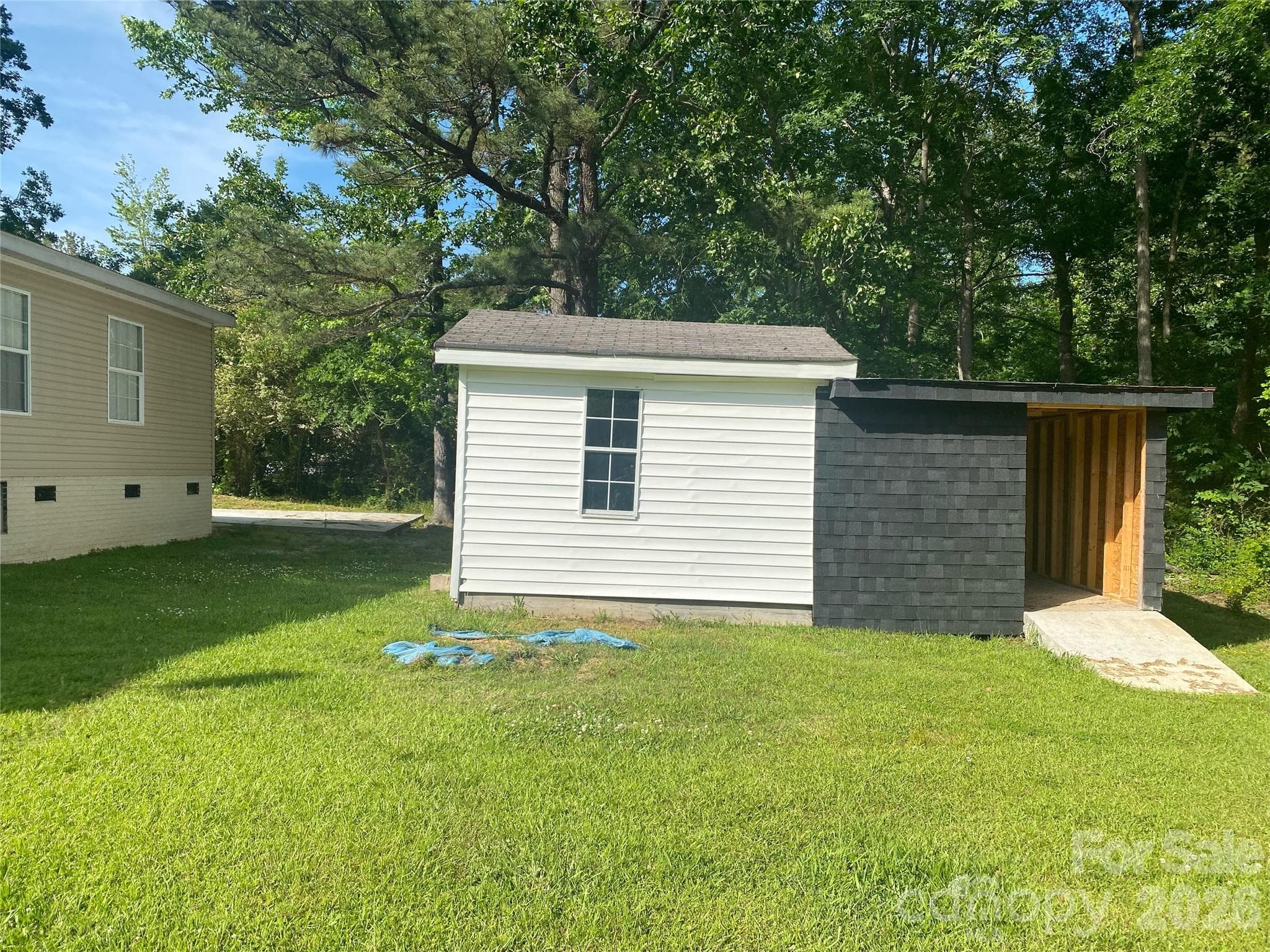 Shed on property - 349 Martin Street, Ansonville