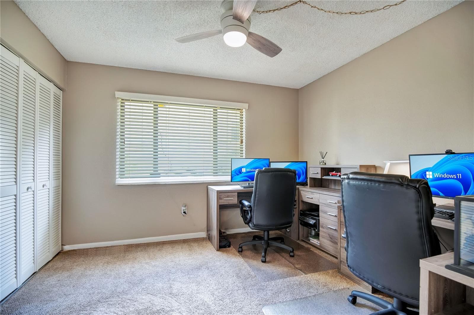 Second Bedroom Staged - 3278 S SEMORAN BLVD #12, ORLANDO
