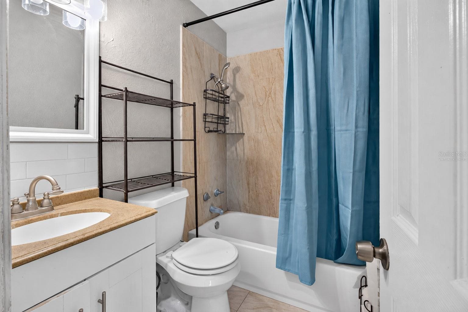 Virtually Staged. Personal Items digitally removed. Bathroom - 2452 17TH AVE S, ST PETERSBURG