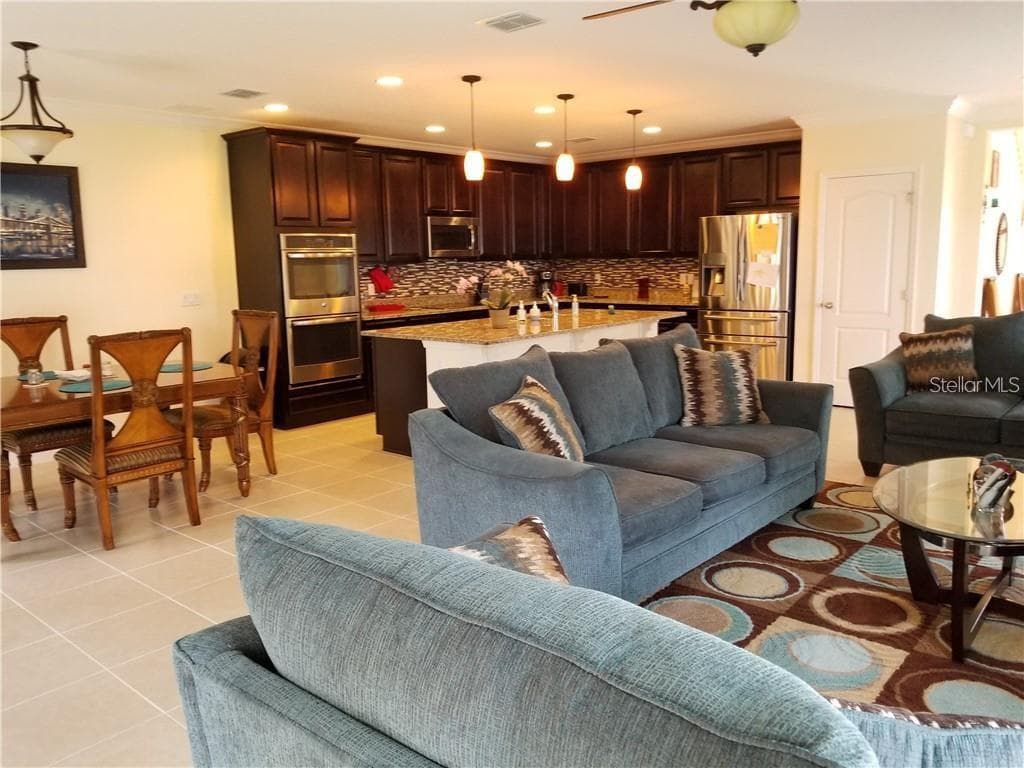 dining, living, kitchen view - 2125 AMOR WAY, LEESBURG