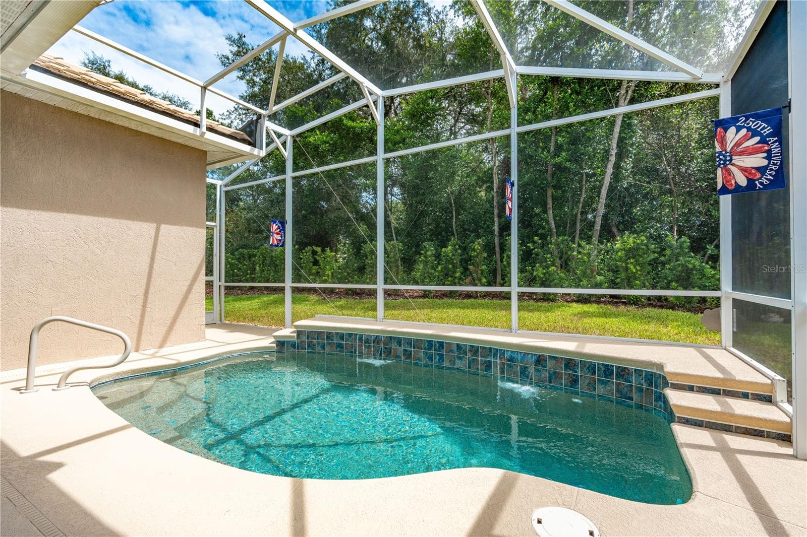 Recent refreshes to the salt-system pool include:  new salt cell installed (2026), new pool filter housing (2026) and new pool pump (2025) - 520 SOTHEBY WAY, DEBARY