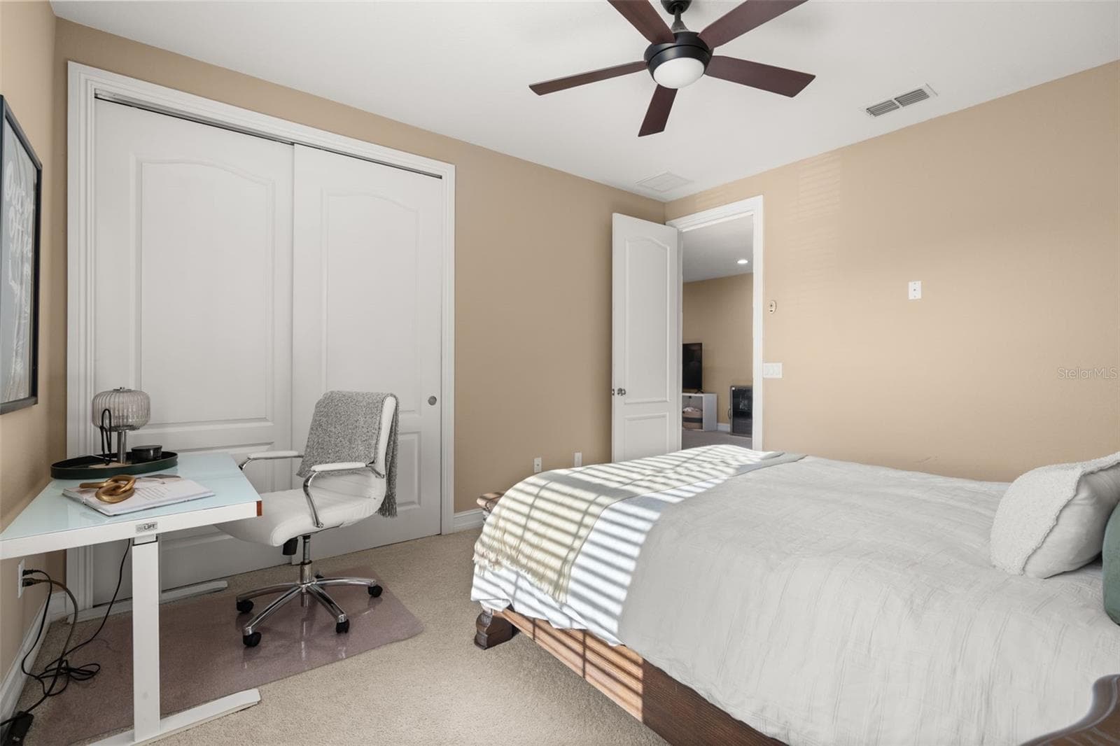Upstairs guest bedroom - 1260 BELLA VISTA CIR, LONGWOOD