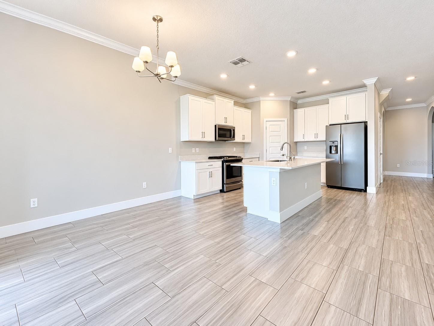 kitchen/dining - 8734 WINNING FIELDS RD, NEW PORT RICHEY
