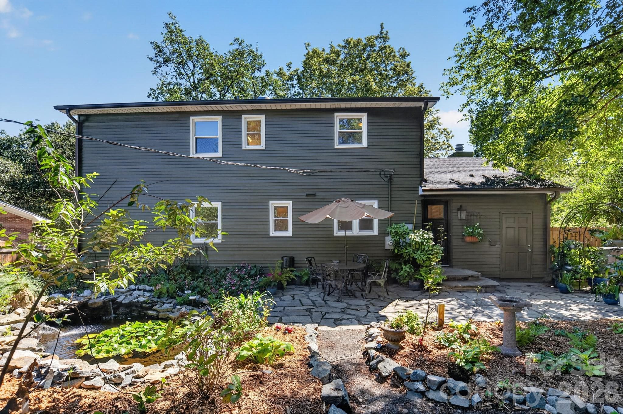 Back of the house - 1309 Worcaster Place, Charlotte