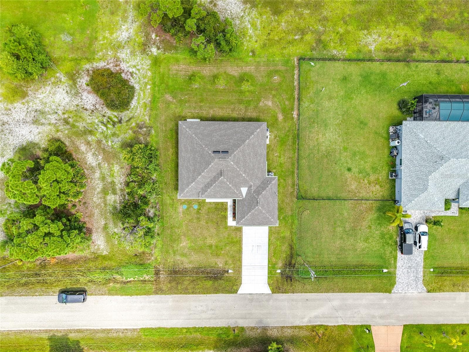 Overhead View of Property - 3613 NW 47TH LN, CAPE CORAL