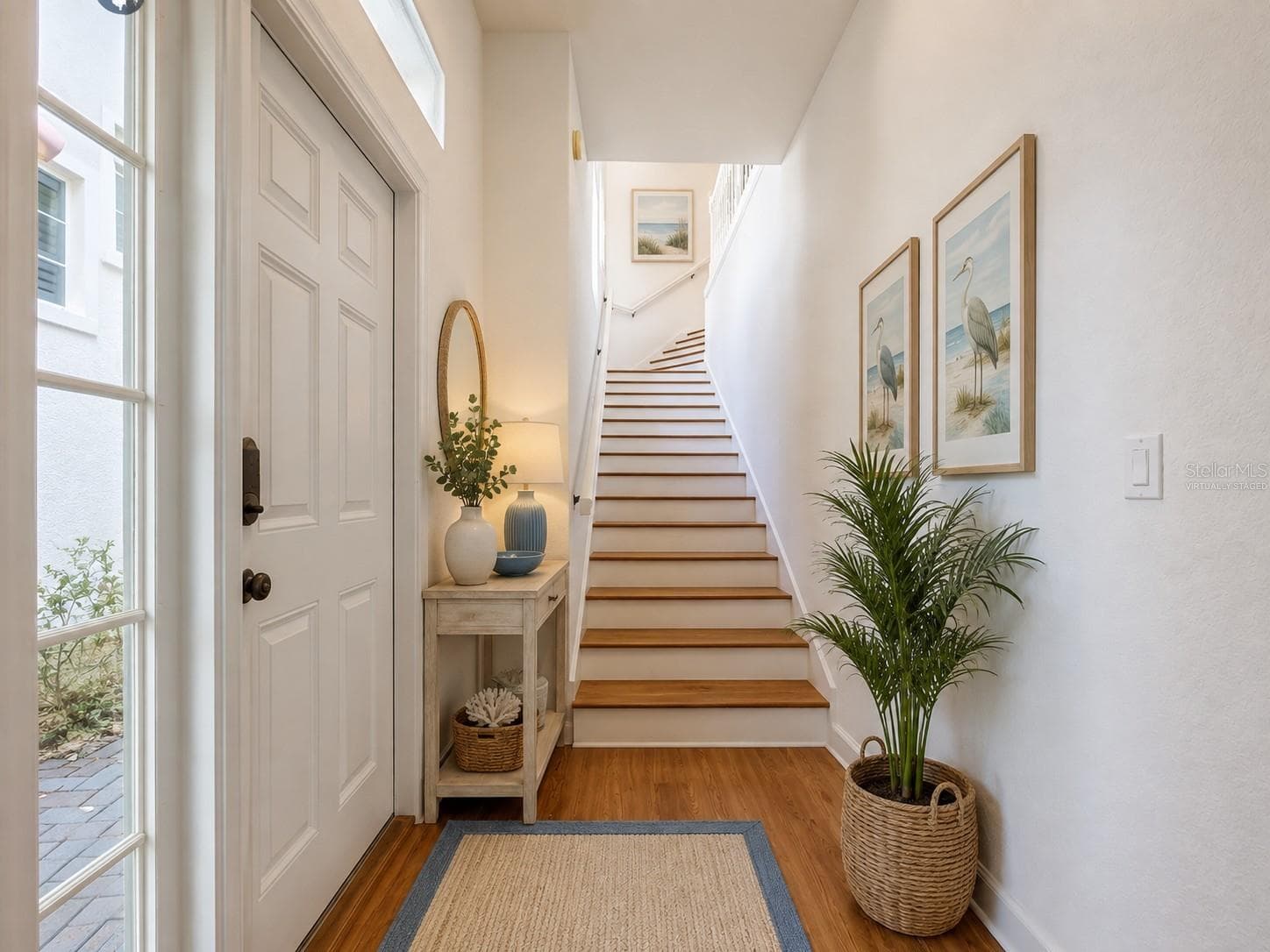 Front Door Stairs - virtually staged - 1338 EMERALD DUNES DR #35, SUN CITY CENTER